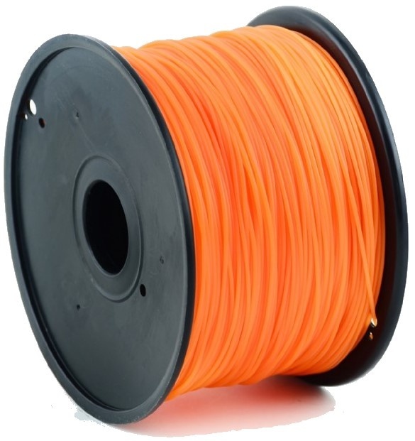 Gembird 3DP-PLA3-01 / PLA 3mm 1Kg / Orange
