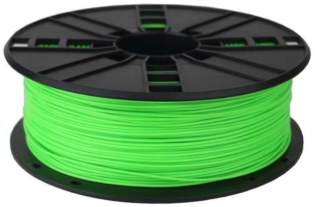 Gembird 3DP-PLA1.75-01-F / PLA 1.75mm 1Kg / Fluorescent Green