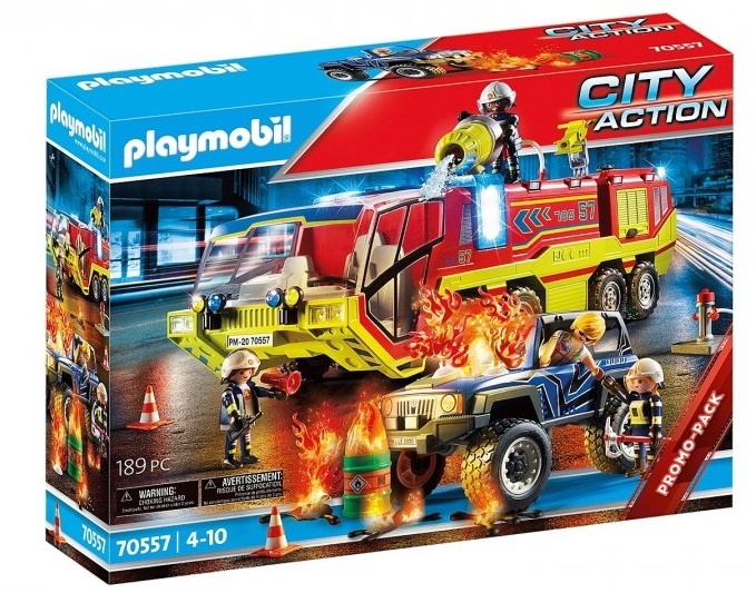 Playmobil PM70557 Fire Engine with Truck