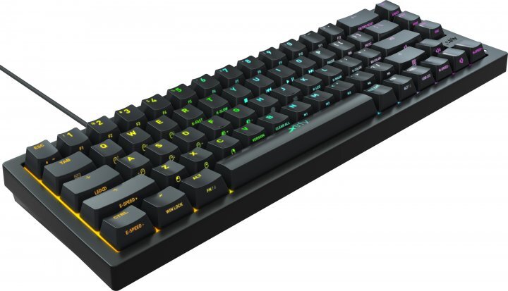 XTRFY K5 68 keys Kailh Red Hot-swap RGB Black