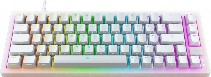 XTRFY K5 68 keys Kailh Red Hot-swap RGB White
