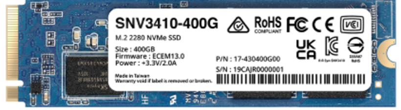 Synology SNV3410-400G / 400Gb Enterprise NVMe