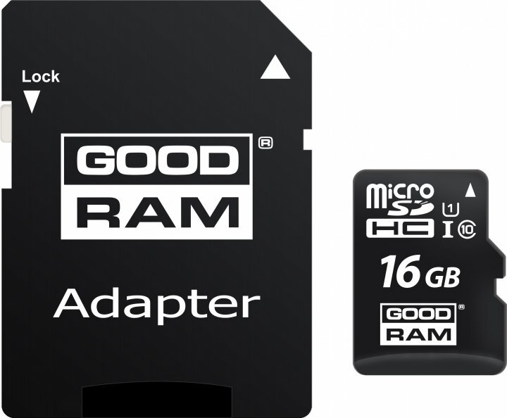 GOODRAM M1AA / 16GB / SD adapter / M1AA-0160R12