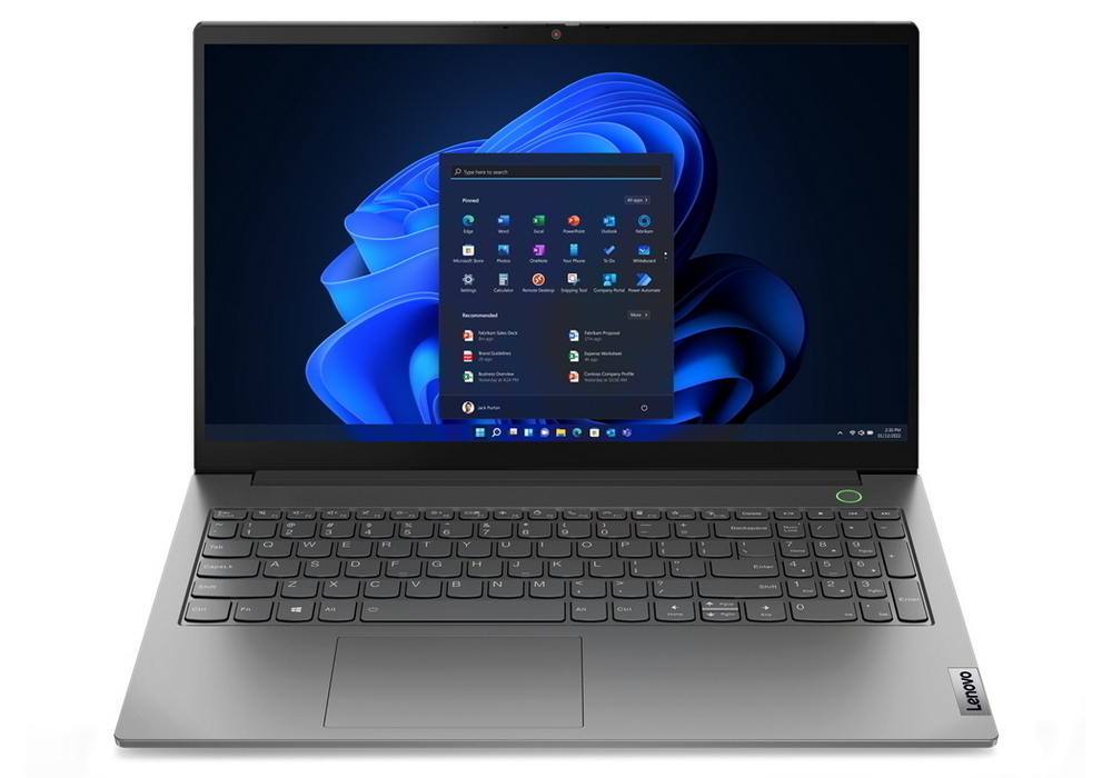 Lenovo ThinkBook 15 G4 / 15.6 FullHD IPS / Core i5-1235U / 8GB DDR4 / 256GB NVMe / Intel Iris Xe / DOS / 21DJ00KMRU