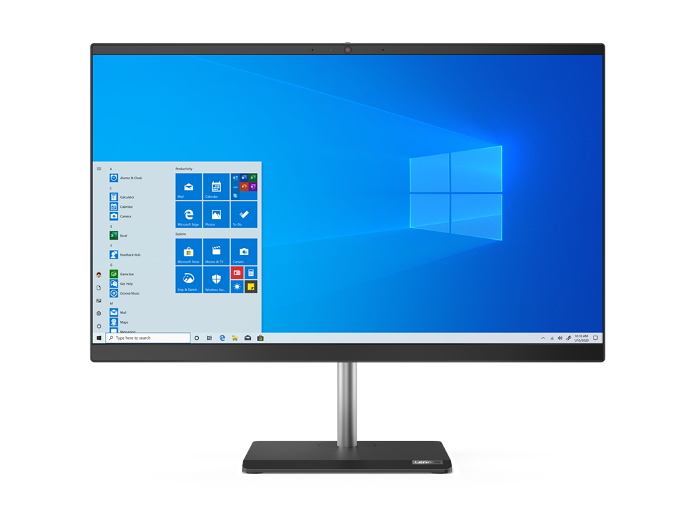 Lenovo V50a-24IMB / 23.8 FullHD IPS / Core i5-10400T / 8GB DDR4 / 512GB NVMe / Windows 10 PRO /