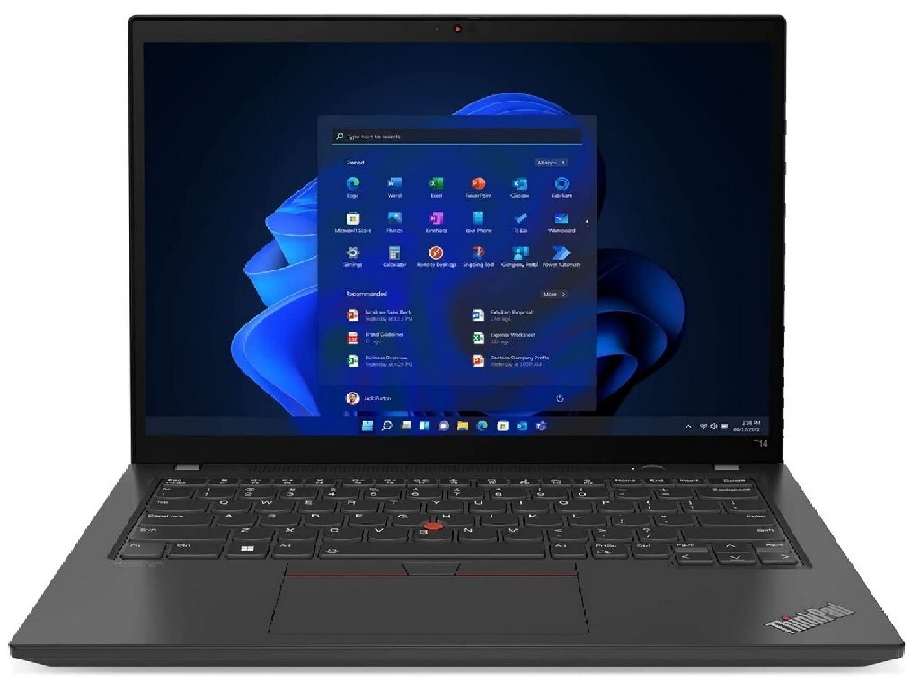 Lenovo ThinkPad T14 Gen3 / 14 WUXGA IPS / Core i7-1255U / 16GB DDR4 / 512GB NVMe / Intel Iris Xe / Windows 11 PRO / 21AH00CNRT