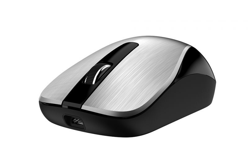Mouse Genius ECO-8015 / Wireless / Silver