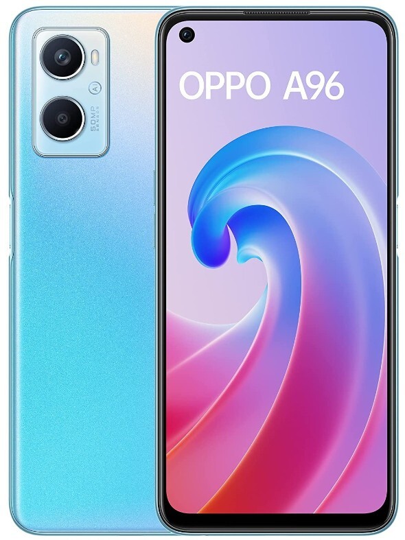 OPPO A96 / 6.59 IPS 90Hz / Snapdragon 680 / 8GB / 128GB / 5000mAh Blue