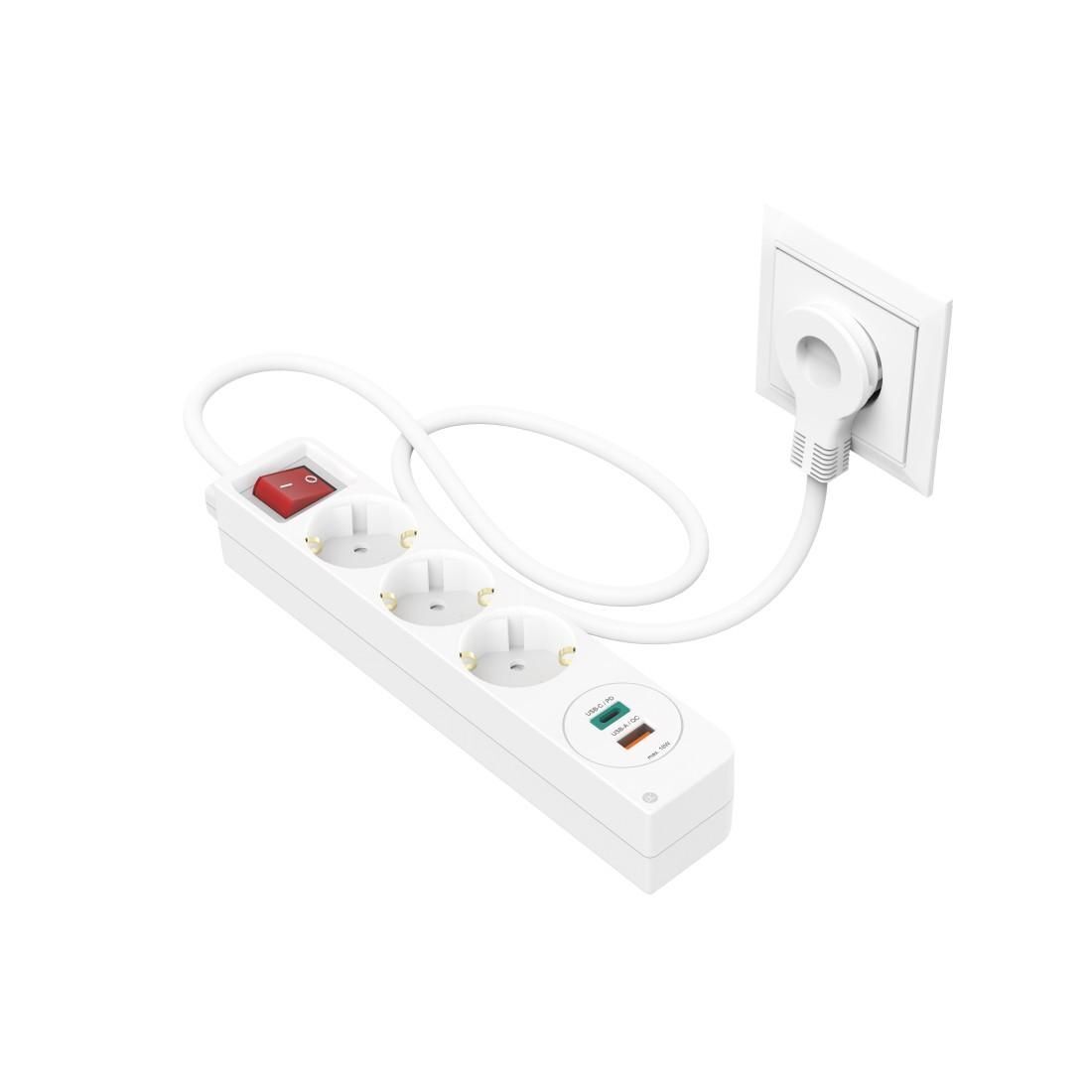 HAMA Power Strip / 18W 133757