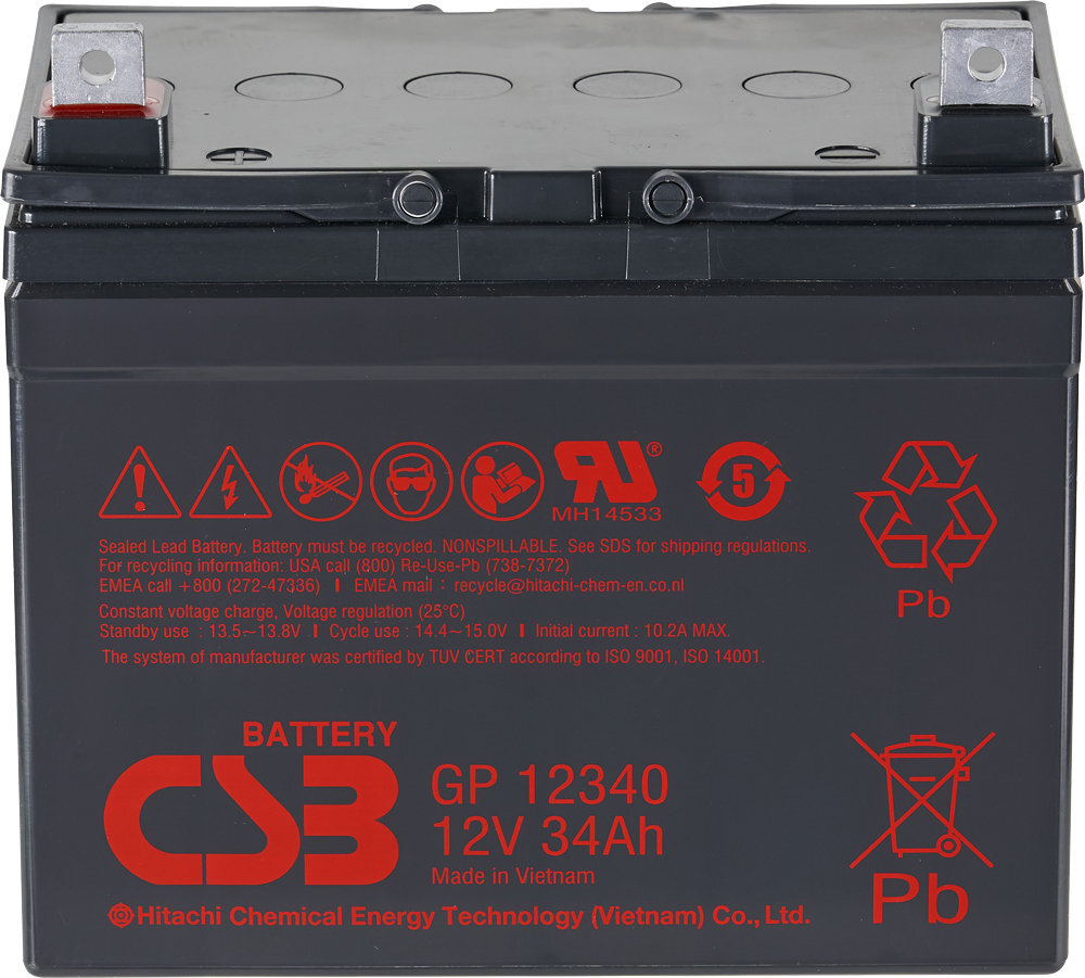CSB GP12340 / 12V 34AH
