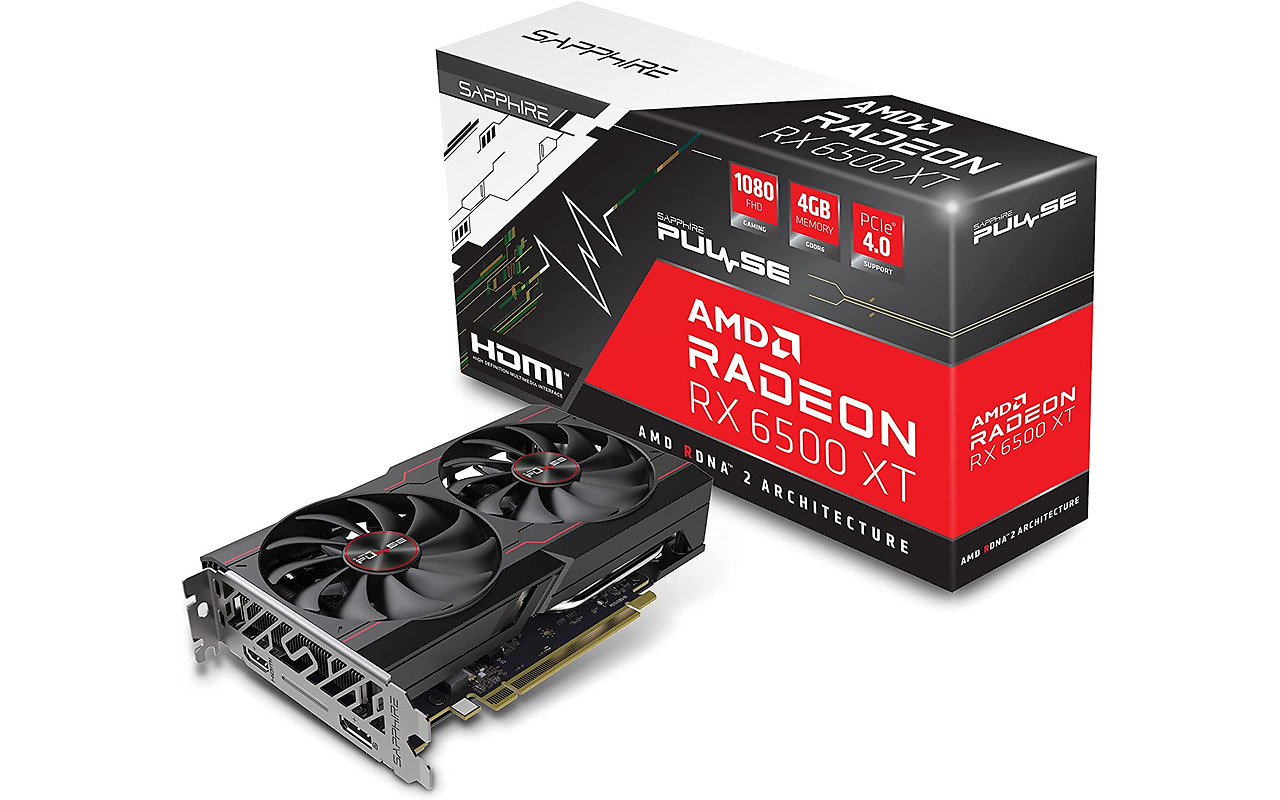 Sapphire PULSE Radeon RX 6500 XT OC 4GB GDDR6 64Bit / 11314-01-20G