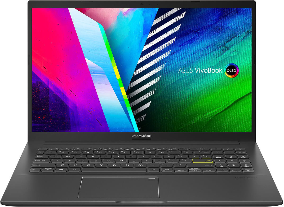 ASUS Vivobook K513EA-L12253 / 15.6 FullHD OLED / Core i7-1165G7 / 8GB DDR4 / 512GB NVMe / Intel Iris Xe / DOS /
