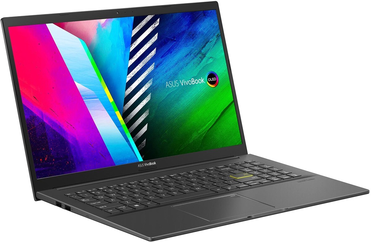 ASUS Vivobook K513EA-L12253 / 15.6 FullHD OLED / Core i7-1165G7 / 8GB DDR4 / 512GB NVMe / Intel Iris Xe / DOS /