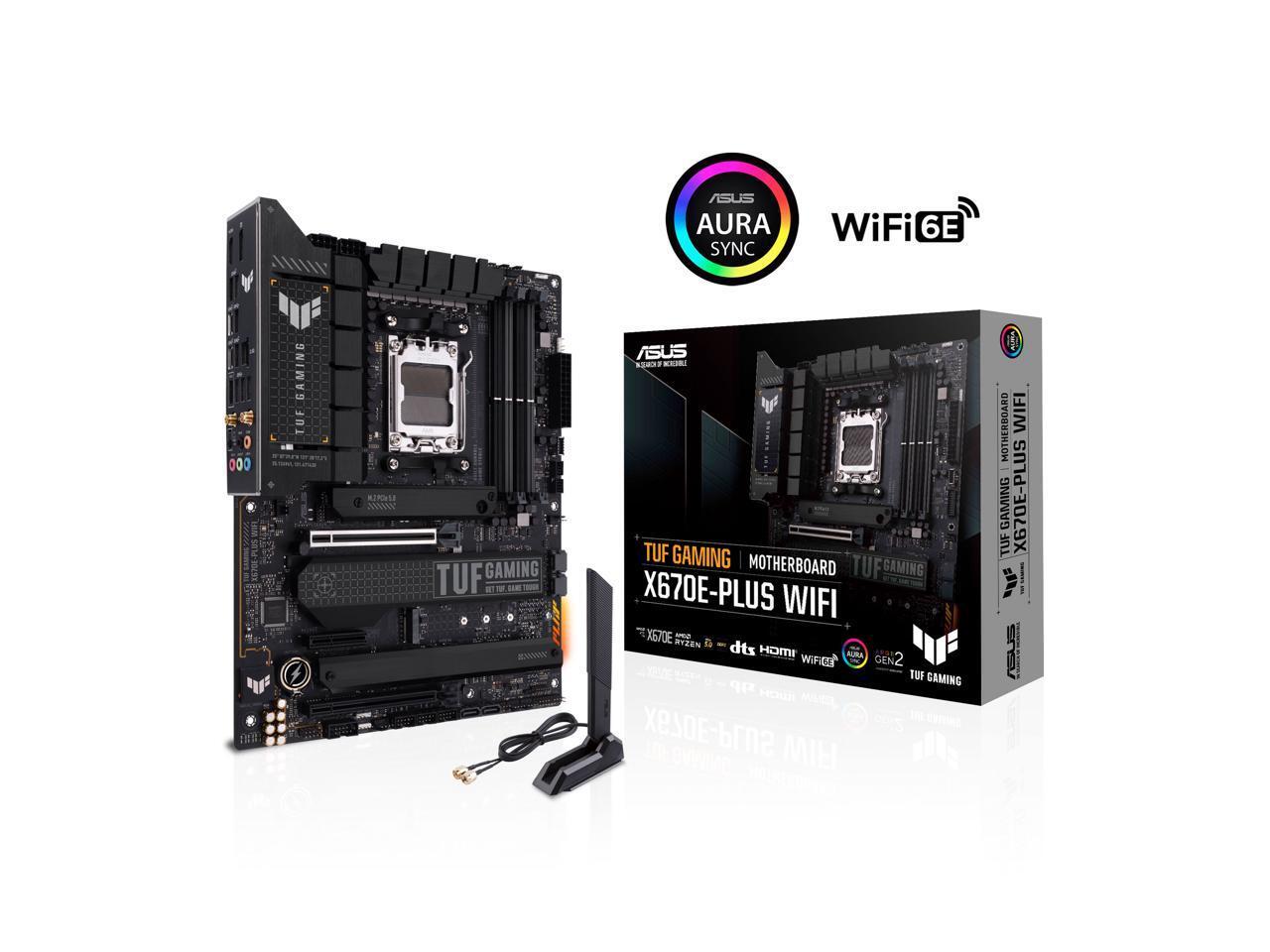 ASUS TUF GAMING X670E-PLUS WI-FI / ATX AM5 DDR5 6400