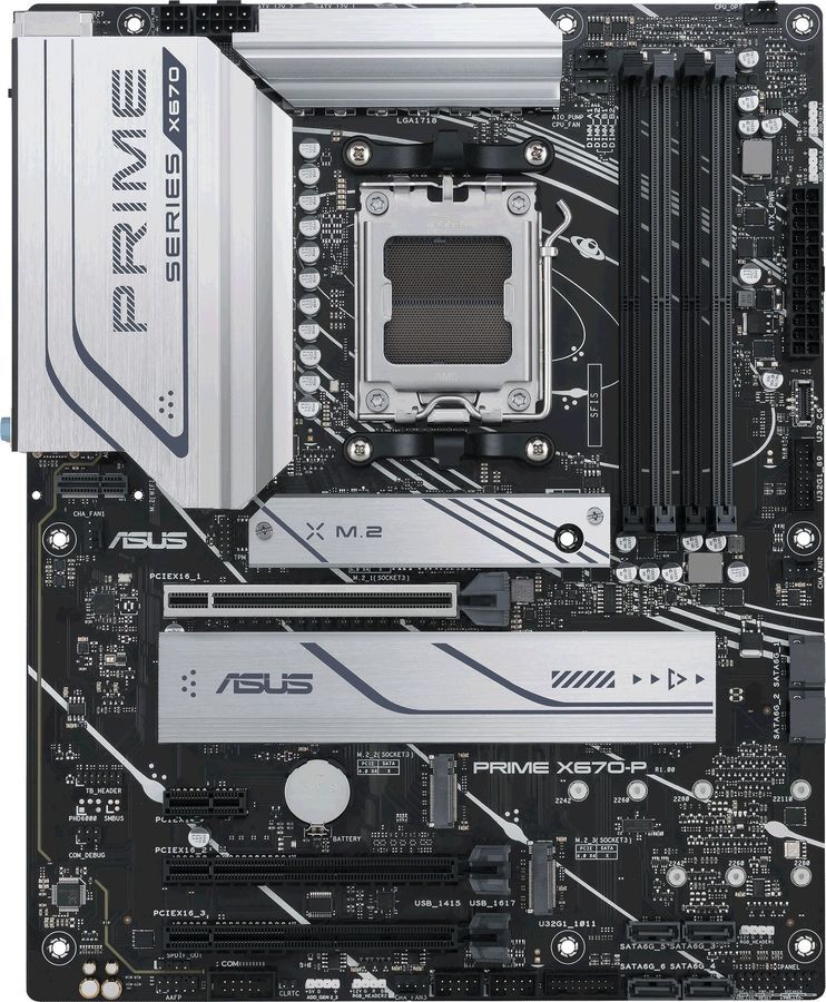 ASUS PRIME X670-P / ATX AM5 DDR5 6400