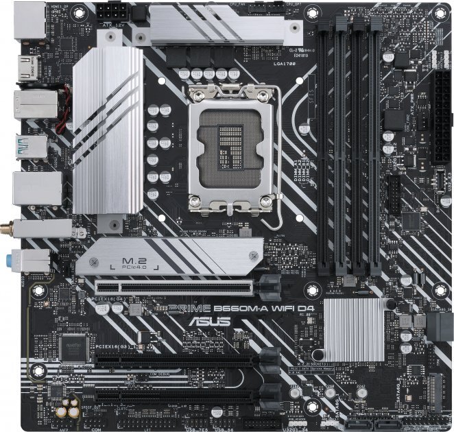 ASUS PRIME B660M-A WI-FI D4 / mATX LGA1700 DDR4 5333