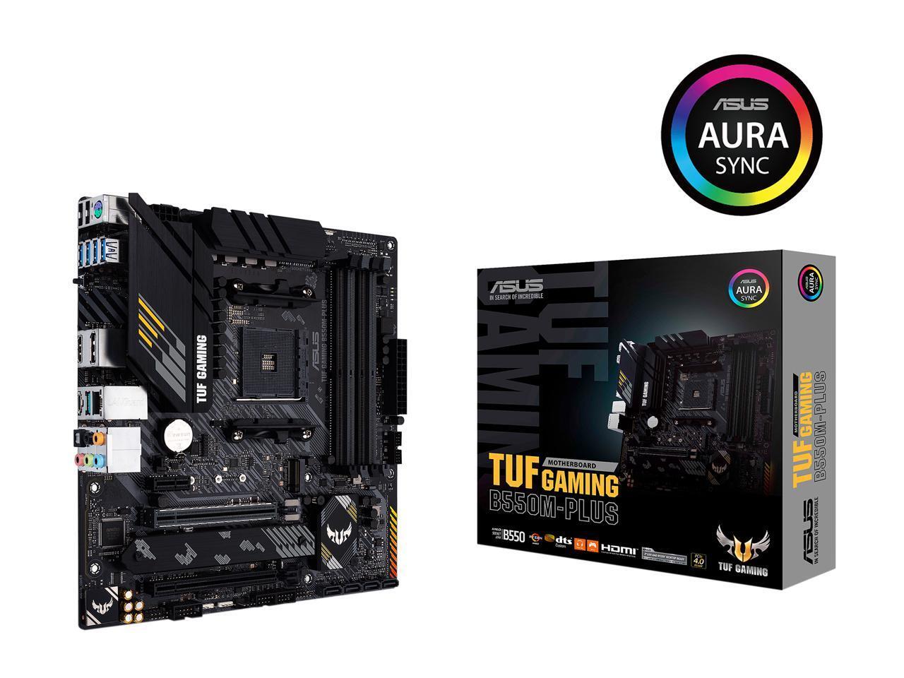ASUS TUF GAMING B550M-PLUS / mATX AM4 DDR4 4866