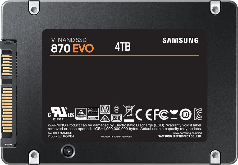 Samsung 870 EVO MZ-77E4T0B/EU / 2.5 SATA SSD 4.0TB MKX