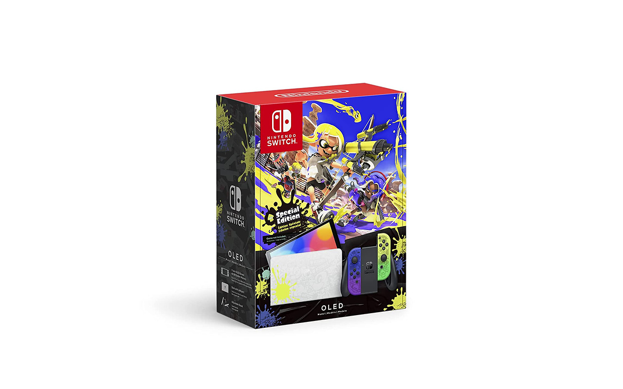 Nintendo Switch Oled 64GB Splatoon 3 Special Edition