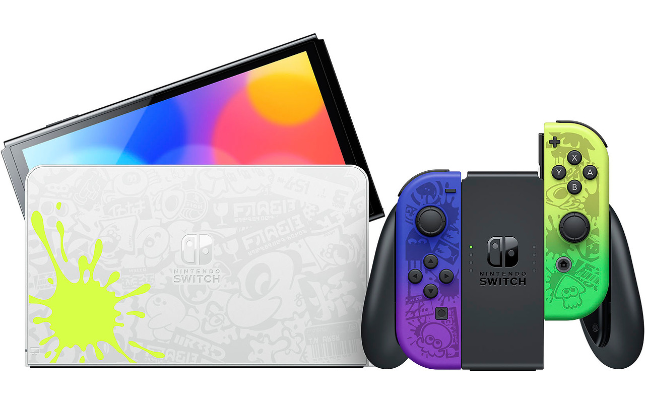 Nintendo Switch Oled 64GB Splatoon 3 Special Edition