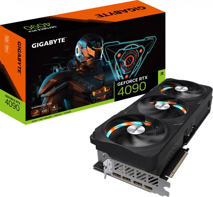 GIGABYTE GeForce RTX 4090 24GB GDDR6X 384bit Gaming OC / GV-N4090GAMING OC-24GD