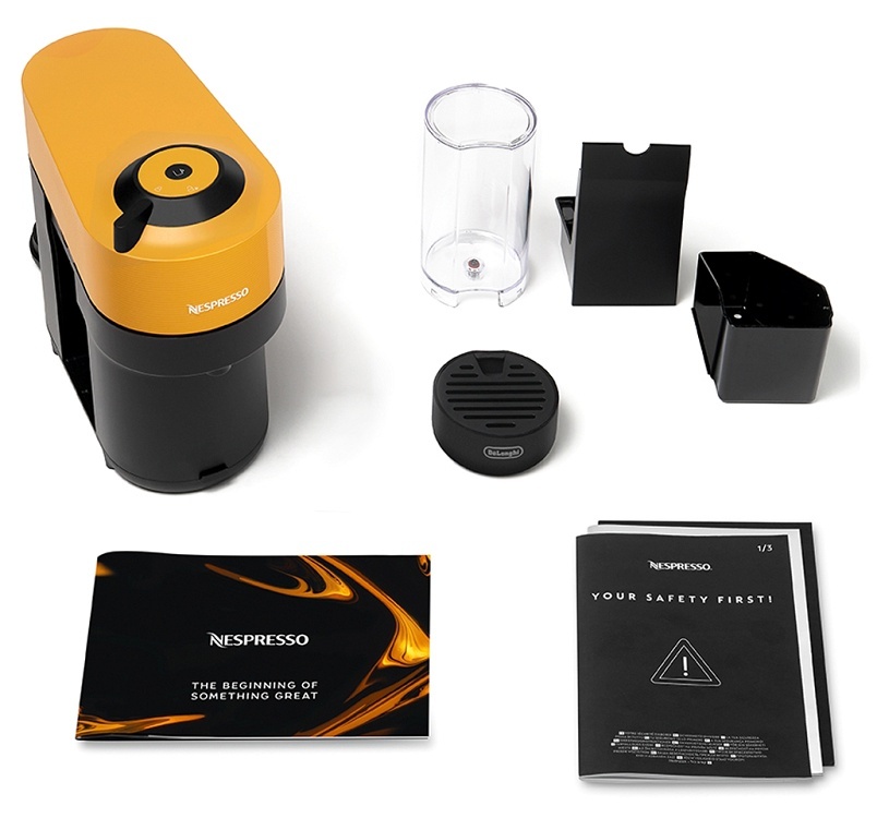Delonghi Nespresso VERTUO POP / ENV90 Yellow