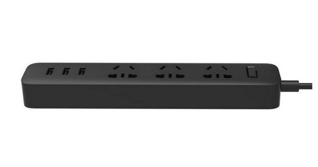 Xiaomi Mi Power Strip 3 USB / CN / Black