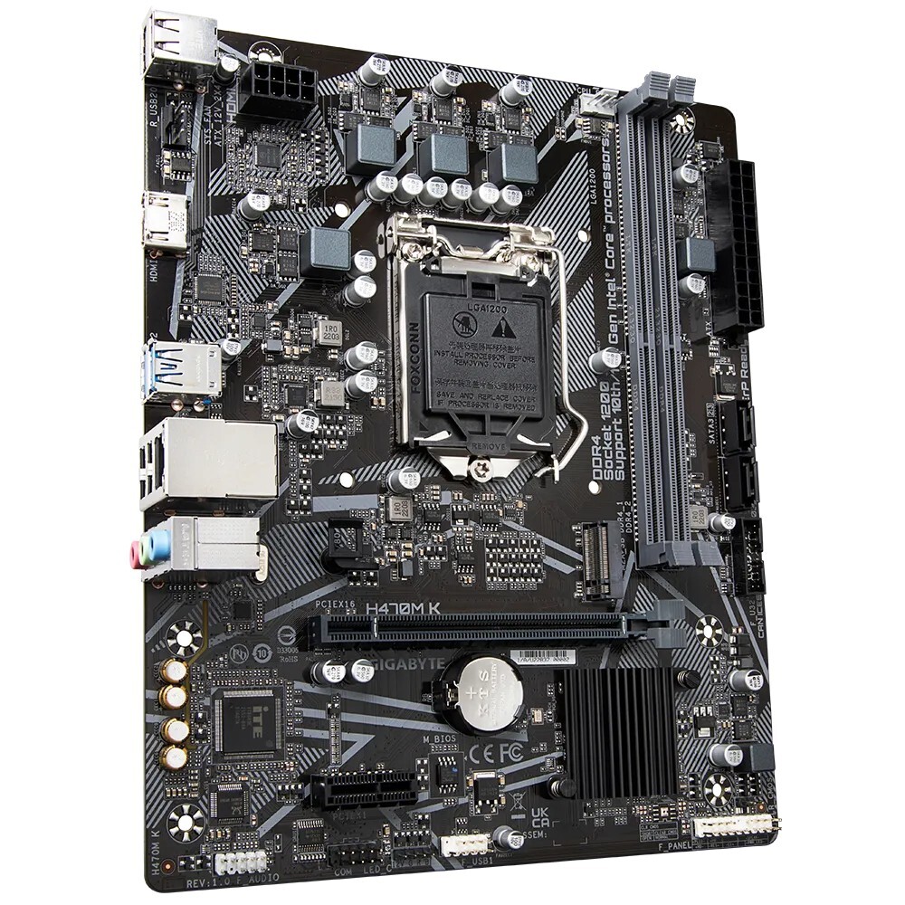 GIGABYTE H470M K / ATX LGA1200 DDR4 2933