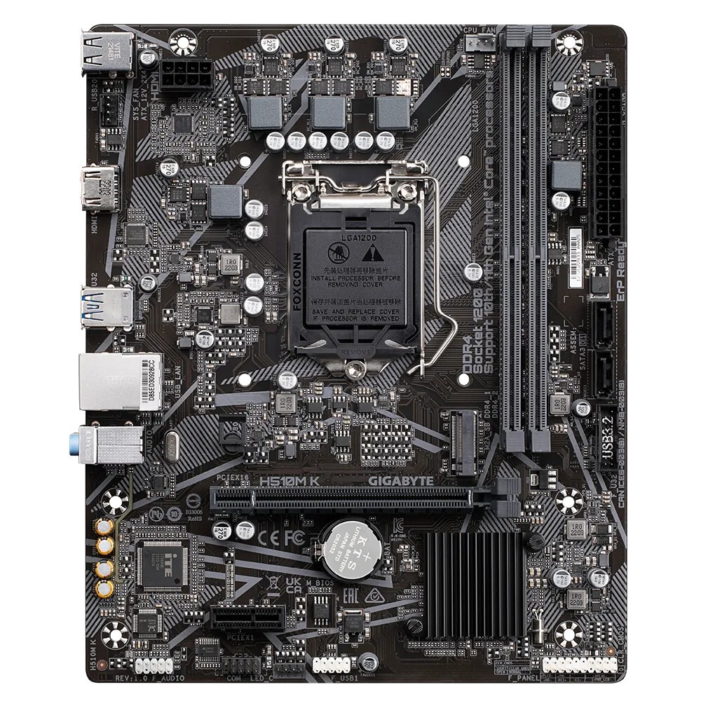 GIGABYTE H510M K / mATX LGA1200 DDR4 3200