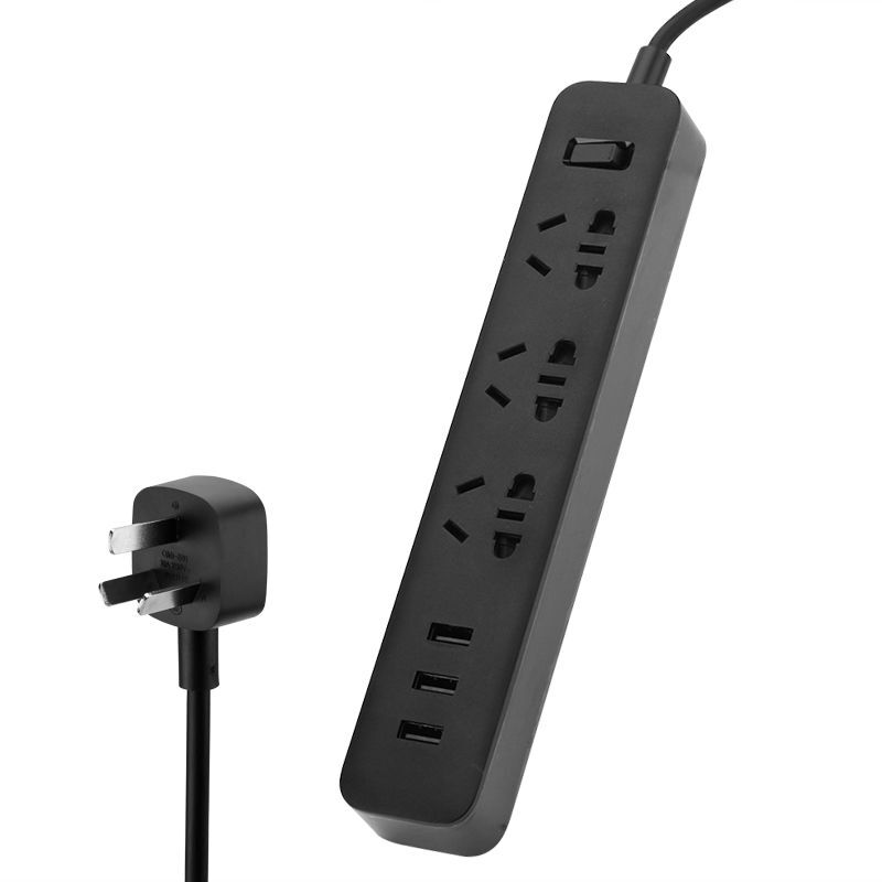 Xiaomi Mi Power Strip 3 USB / CN / Black