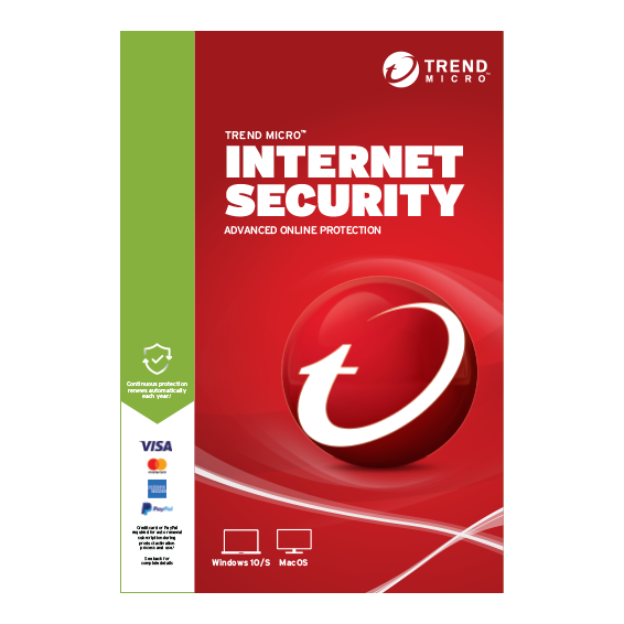 Trend Micro Internet Security / 3 Device / 24 Month / TI10978683