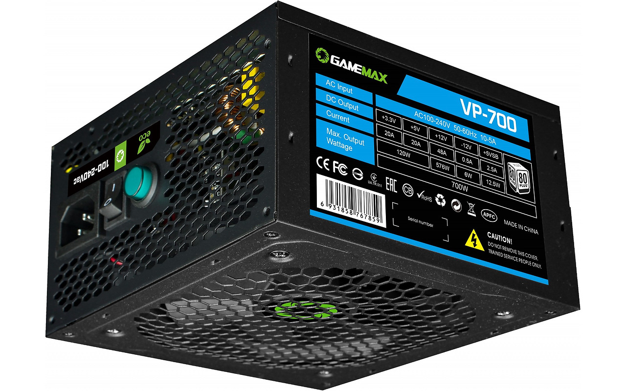 GameMax VP-700 / PSU 700W 80+ Bronze
