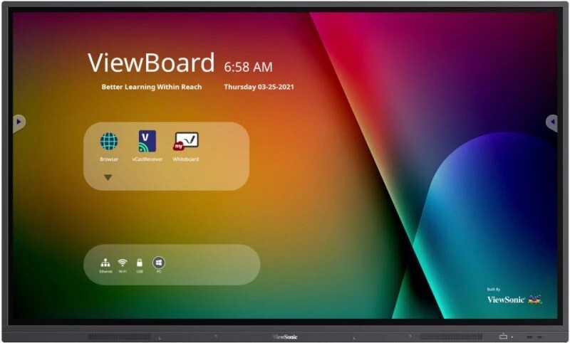 Viewsonic IFP6532-2 / 65 4K 20 MultiTouch / 4GB / 32GB / Android 9.0 / EDUCATION Classroom Essentials