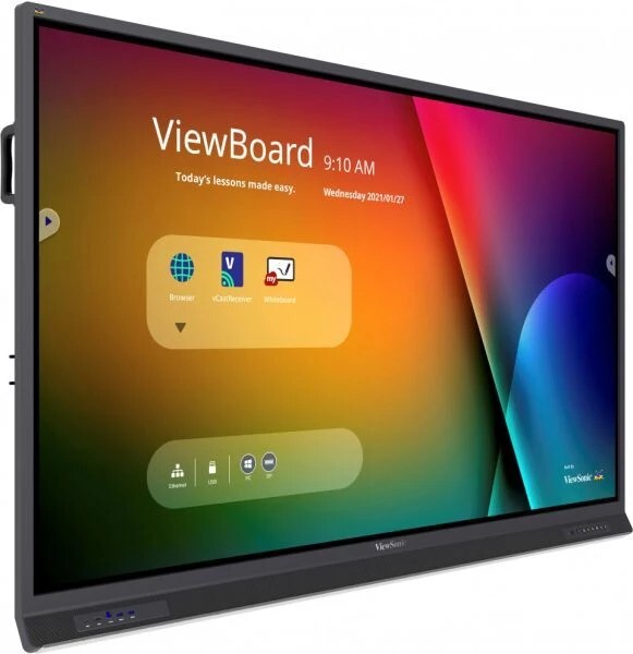 Viewsonic IFP8652-1B / 86 4K 33 MultiTouch / 8GB / 64GB / Android 9.0 / EDUCATION Powerful Multimedia Learning