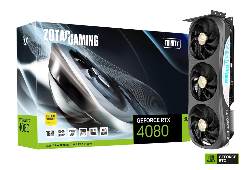 ZOTAC GeForce RTX 4080 Trinity 16GB GDDR6X 256bit / ZT-D40810D-10P