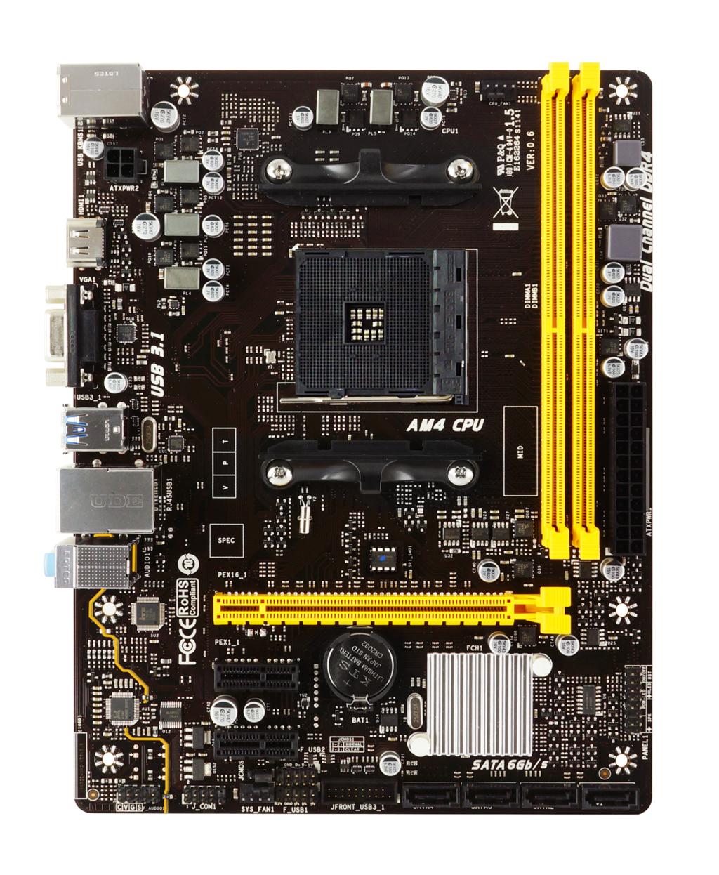 Biostar A320MH 2.0 / mATX AM4 DDR4 2933