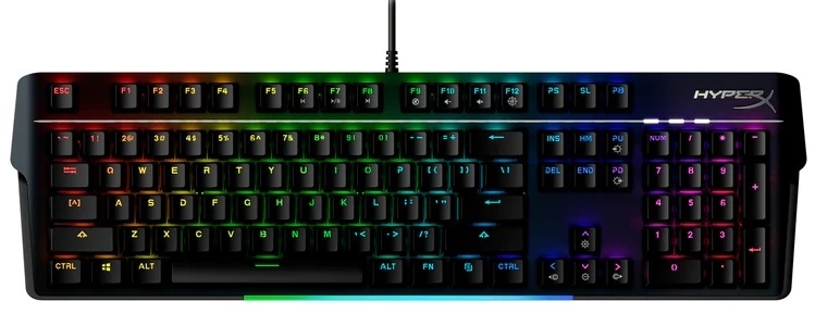 HyperX Alloy MKW100 / Red SW RGB / Russian