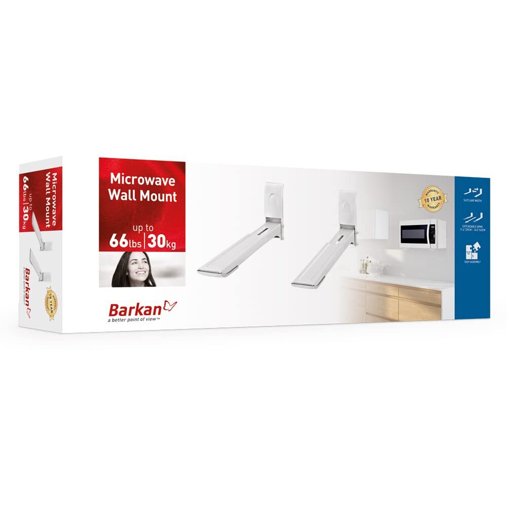 Barkan Microwave Mount 114 / White