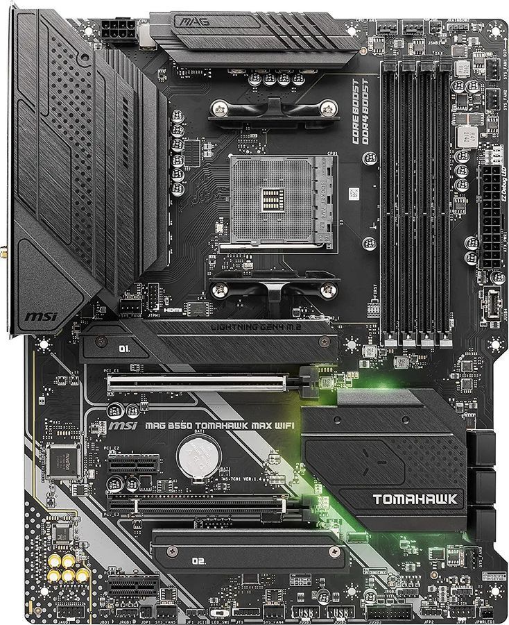 MSI MAG B550 TOMAHAWK MAX WI-FI / ATX AM4 DDR4 5100+