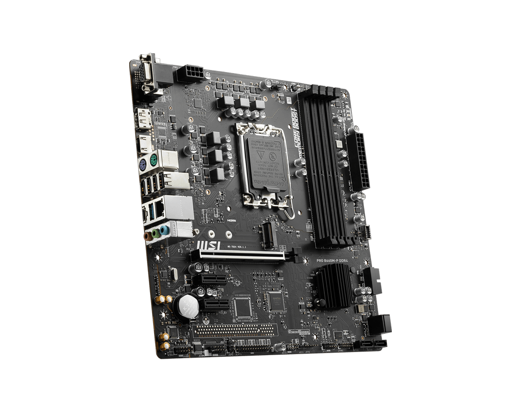 MSI PRO B660M-P DDR4 mATX Dual 4xDDR4 4600