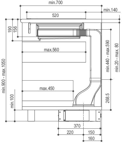 FABER HOO-B Glass BK A52