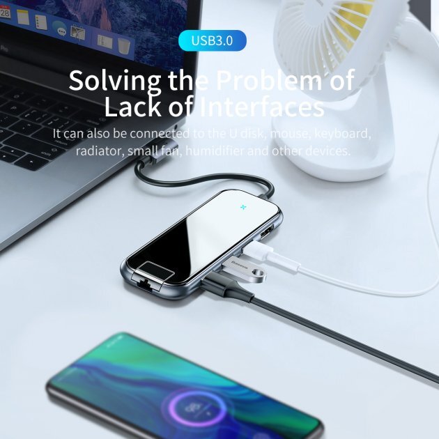 Baseus Docking Station 6 in 1 / CAHUB-DZ0G