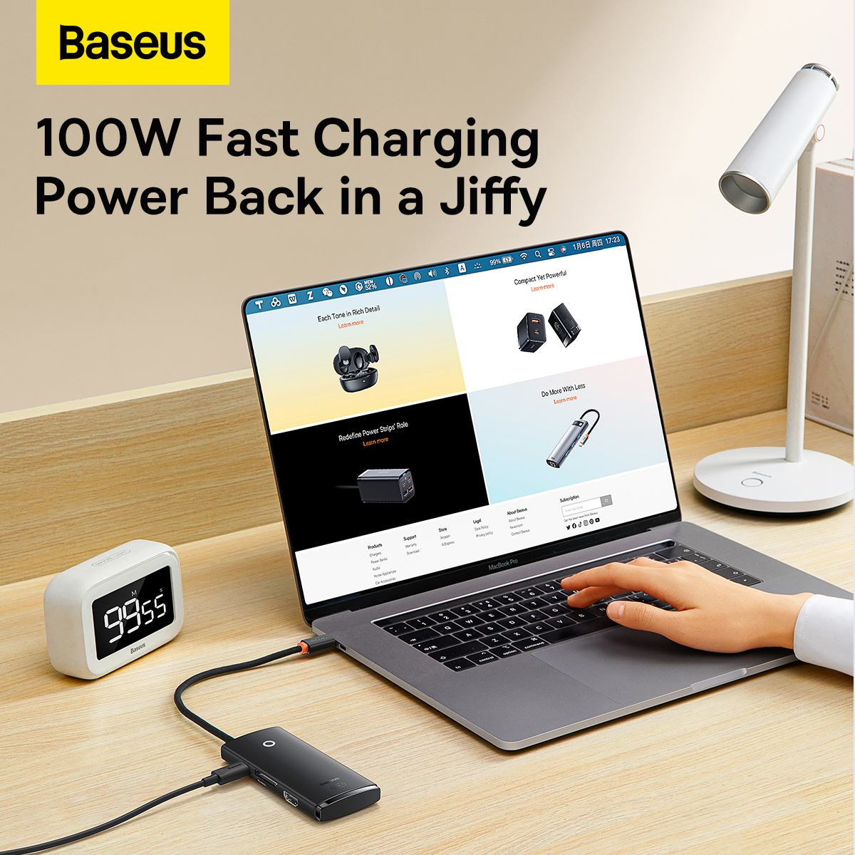 Baseus Docking Station Lite 6 in 1 / WKQX050101