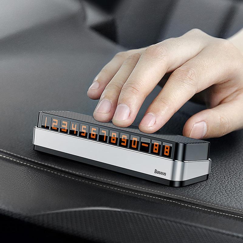 Baseus Moonlight Box Temporary Parking Silver