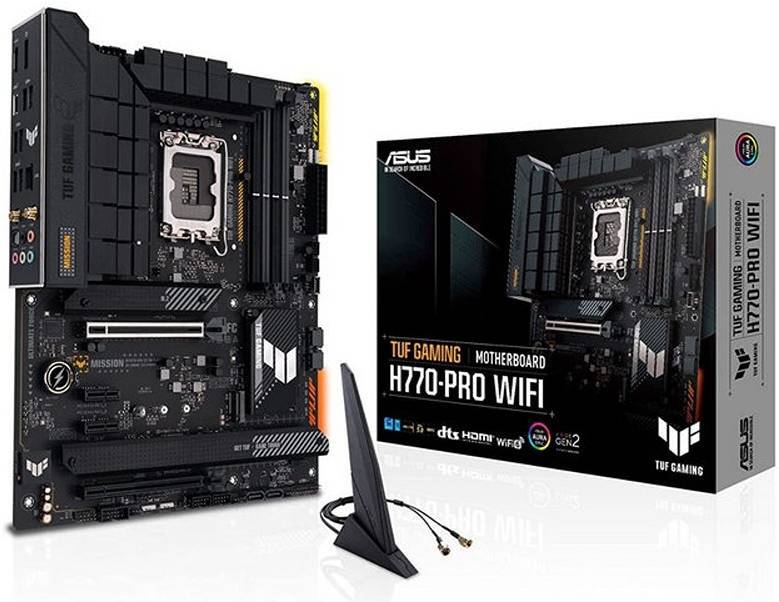 ASUS TUF GAMING H770-PRO WI-FI / ATX LGA1700 DDR5 7200