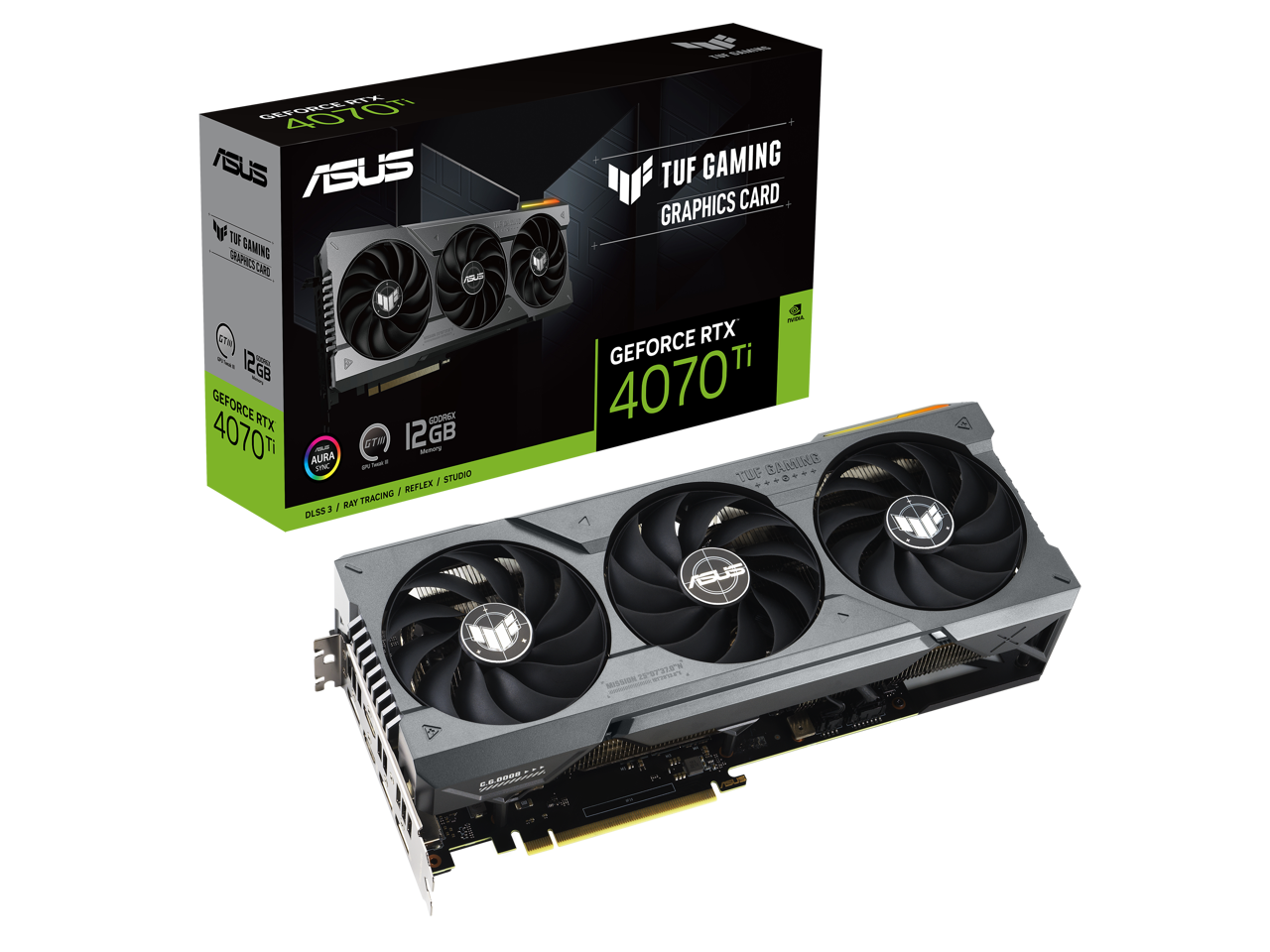 ASUS GeForce RTX 4070 Ti 12GB GDDR6X 192bit / TUF-RTX4070TI-12G-GAMING