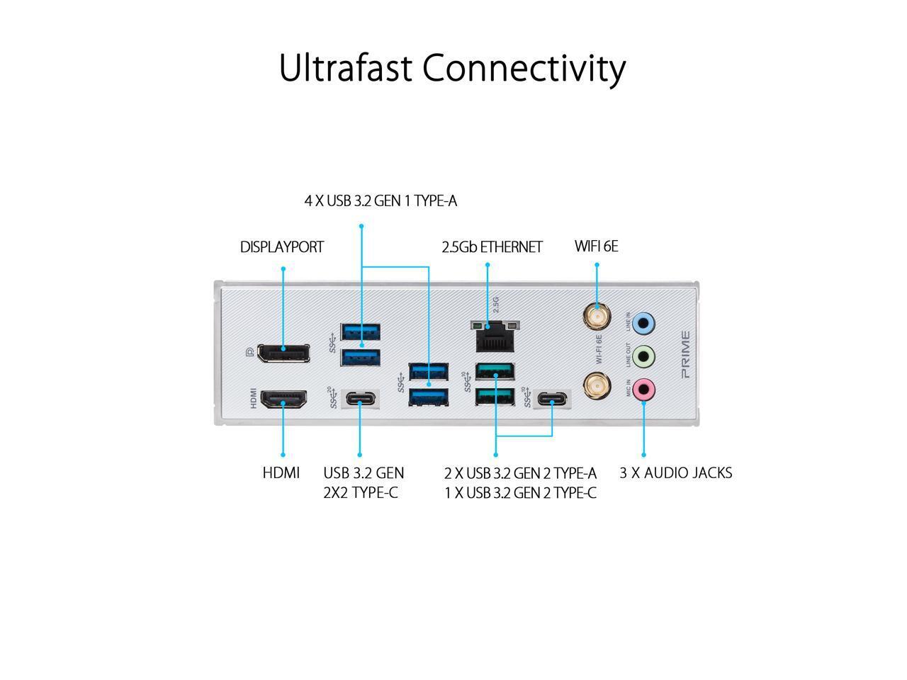 ASUS PRIME Z790-A WI-FI / ATX LGA1700 DDR5 7200