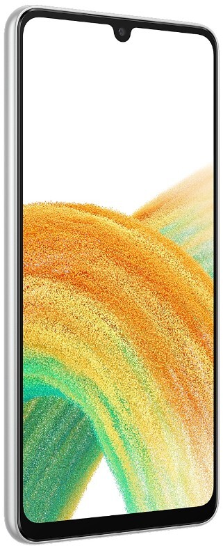 Samsung Galaxy A33 / 6.4 Super AMOLED 90Hz / Exynos 1280 / 8GB / 128GB / 5000mAh / White