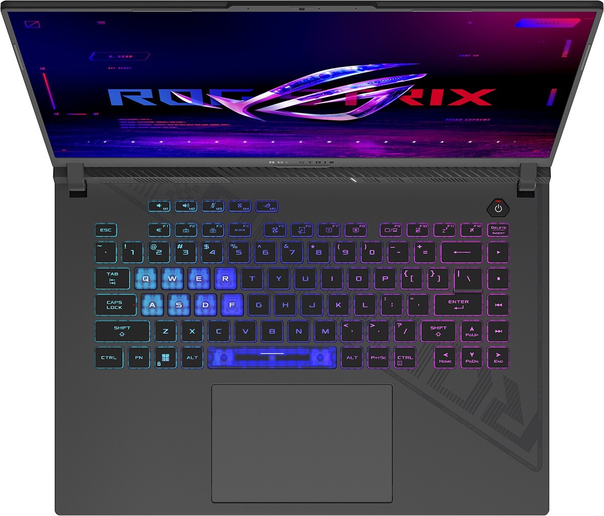 ASUS ROG Strix G16 G614JI / 16 QHD+ 240Hz / Core i9-13980HX / 16Gb DDR5 / 1.0Tb SSD / GeForce RTX 4070 8Gb / No OS /