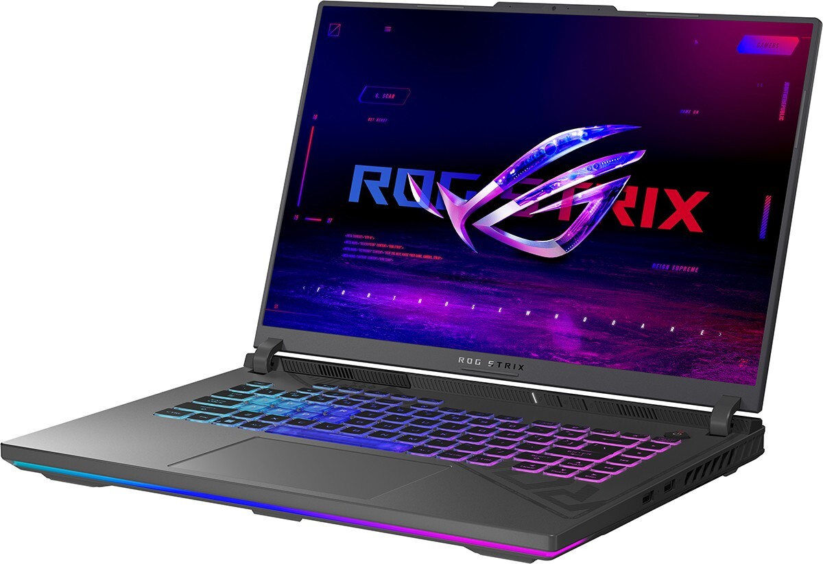 ASUS ROG Strix G16 G614JI / 16 QHD+ 240Hz / Core i9-13980HX / 16Gb DDR5 / 1.0Tb SSD / GeForce RTX 4070 8Gb / No OS /